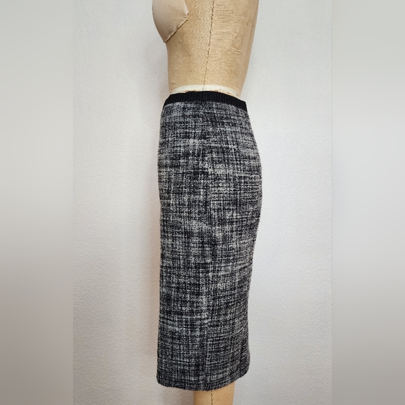 Marc Jacobs Collection Tweed Alpaca Wool Pencil Skirt - Picture 3 of 7
